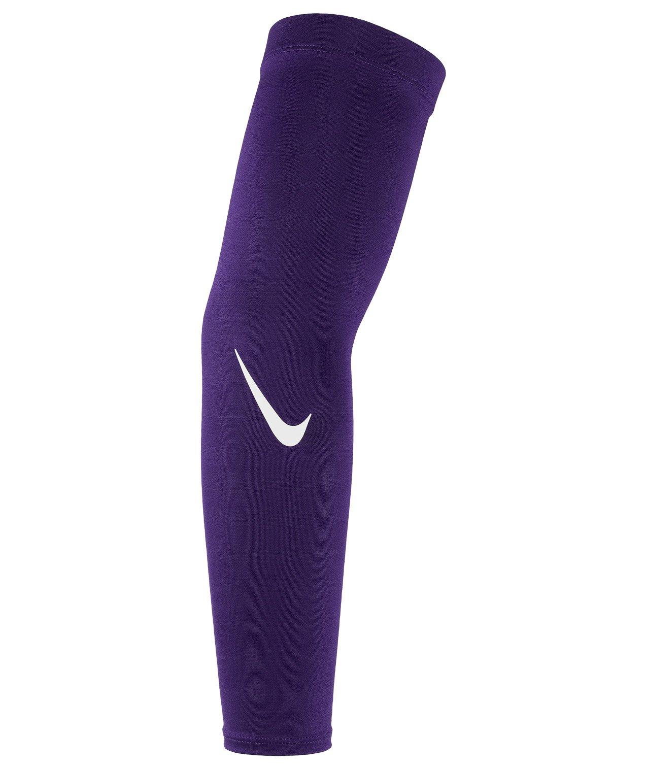 Nike Pro Dri-FIT Sleeves - Purple/White - PURPLE/WHITE